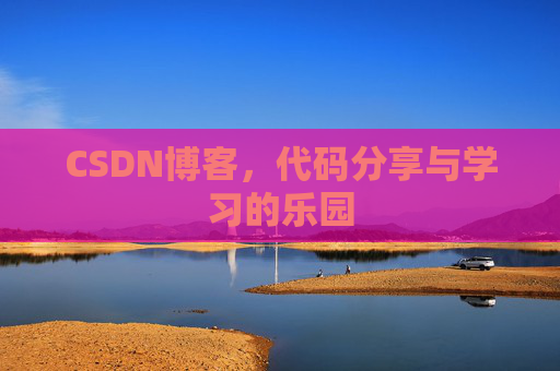 CSDN博客，代码分享与学习的乐园